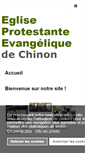 Mobile Screenshot of epe-chinon.fr